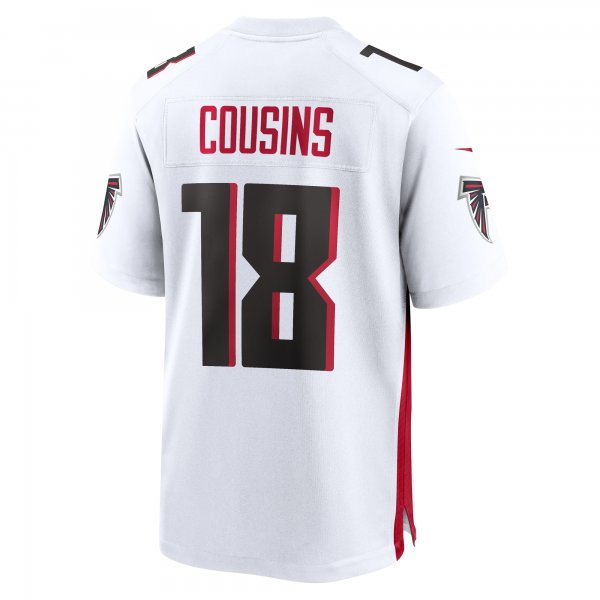 Men's Atlanta Falcons Kirk Cousins Nike White Game Player Jersey