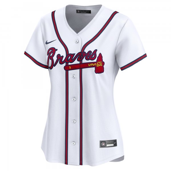 Women's Atlanta Braves Nike White Home Limited Jersey