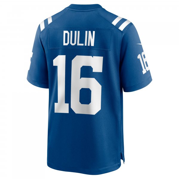 Men's Indianapolis Colts Ashton Dulin Nike Royal Game Jersey