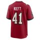 Men's Tampa Bay Buccaneers Ko Kieft Nike Red Game Player Jersey