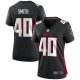 Women's Atlanta Falcons Keith Smith Nike Black Game Jersey