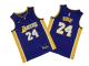 Nike Men's Los Angeles Lakers #24 Kobe Bryant Purple Mitchell and Ness Swingman "Black Mamba"  NBA Jersey