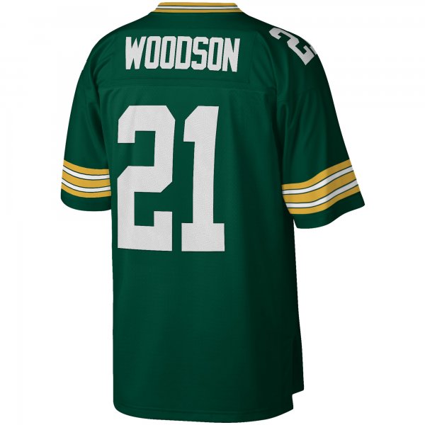 Men's Green Bay Packers Charles Woodson Mitchell & Ness Green Legacy Replica Jersey