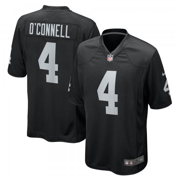 Men's Las Vegas Raiders Aidan O'Connell Nike  Black  Game Jersey