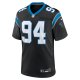 Men's Carolina Panthers Henry Anderson Nike Black Team Game Jersey