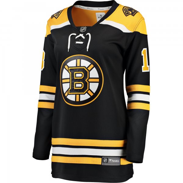 Women's Boston Bruins Pavel Zacha Fanatics Black Home Breakaway Player Jersey