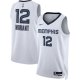 Unisex Memphis Grizzlies Ja Morant Nike White Swingman Jersey - Association Edition