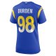 Women's Los Angeles Rams Cory Durden Nike  Royal  Game Jersey