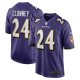 Men's Baltimore Ravens Jadeveon Clowney Nike  Purple  Game Jersey